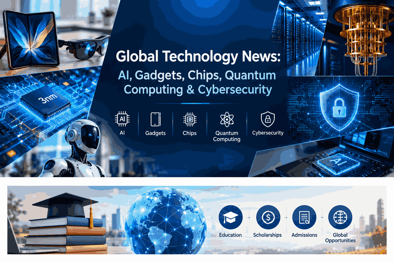 Global Technology News: AI, Gadgets, Chips, Quantum Computing & Cybersecurity