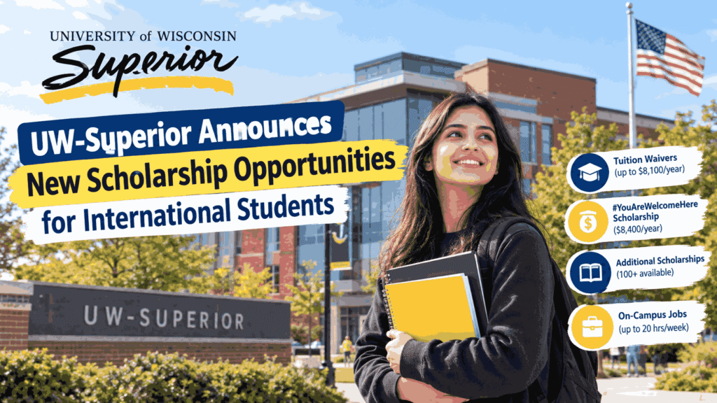 UW-Superior Announces New Scholarship Opportunities for International Students