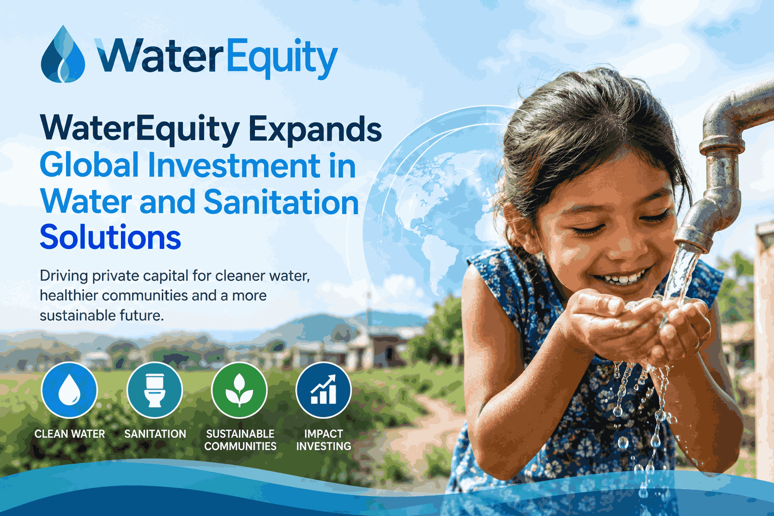 WaterEquity Expands Global Investment in Water and Sanitation Solutions