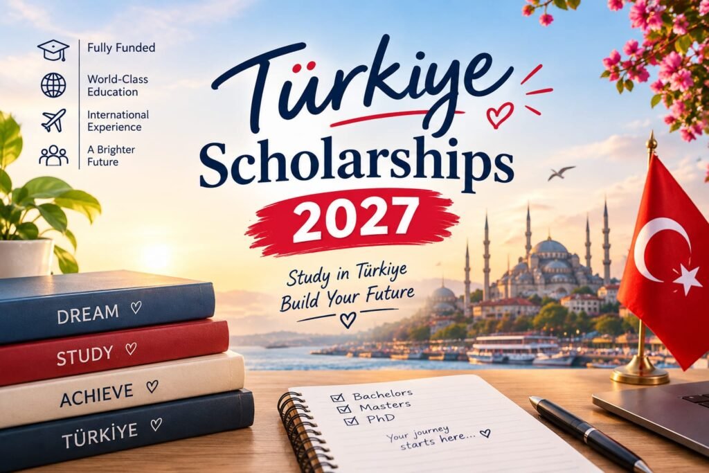 Türkiye Scholarships 2027: Fully Funded Scholarship in Turkey