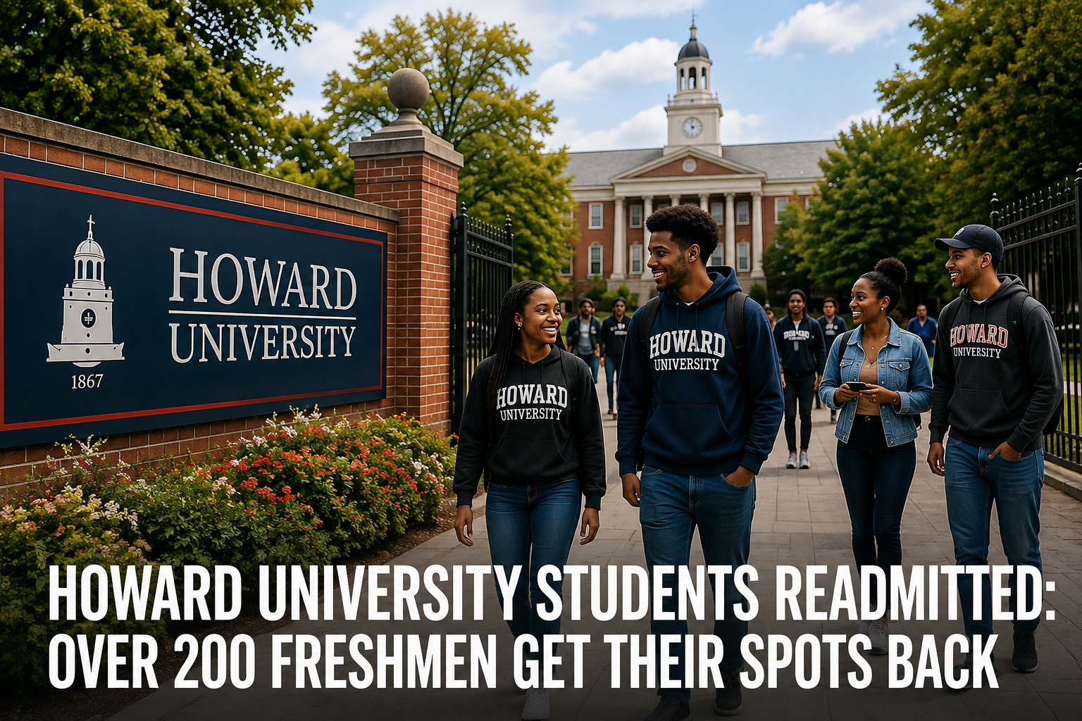 Howard University Students Readmitted