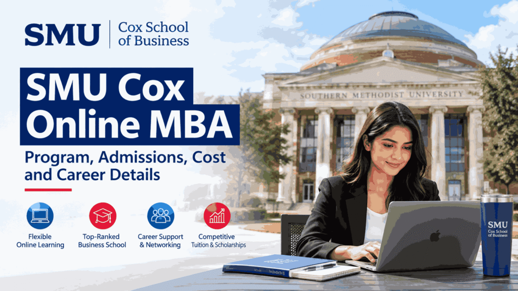 SMU Cox Online MBA: Program, Admissions, Cost and Career Details